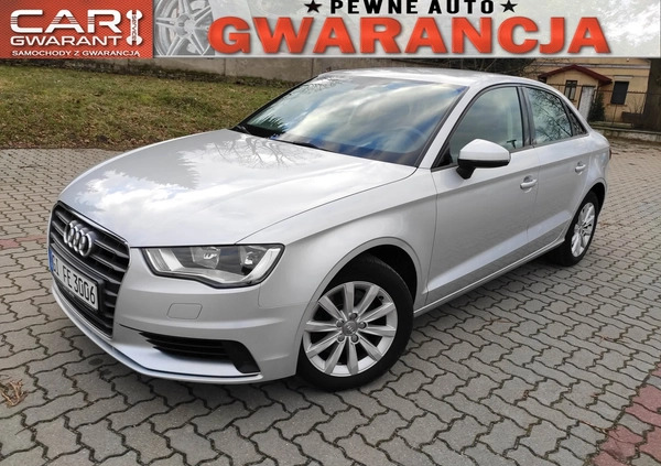 audi Audi A3 cena 53000 przebieg: 208000, rok produkcji 2014 z Łęczna